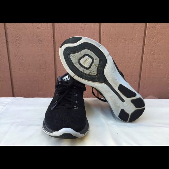 Nike Flyknit Lunar2 Lunar 2 Black/Grey 620658 010 - Picture 9 of 10